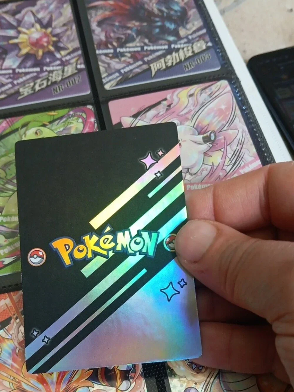 Pokemon Umbreon Holo Trading Card - Black, Purple, Blue